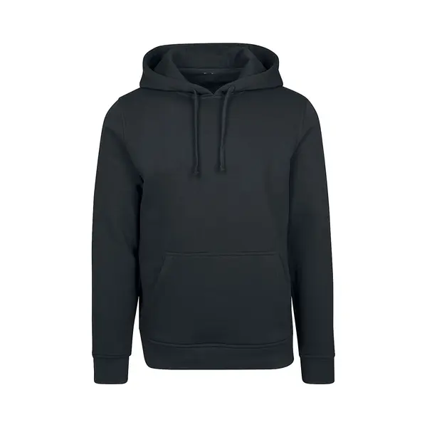 Build Your Brand Trui Met Capuchon - Basic Sweat Hoody - Xs Tot 5XL - Voor Mannen - Zwart thumbnail