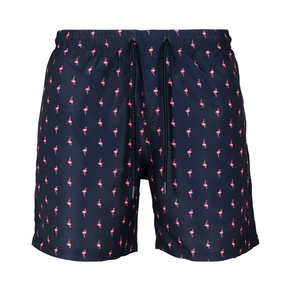 Urban Classics Pattern Swimshort - Flamingo - Zwembroek thumbnail