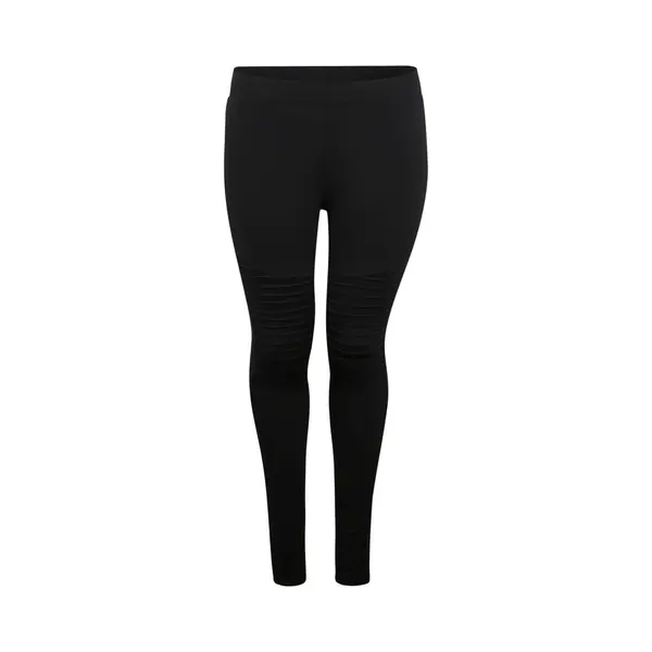 Urban Classics Ladies Tech Biker Leggings Black thumbnail