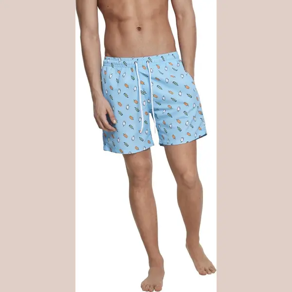 Urban Classics Pattern Swimshort - Ice Cream - Zwembroek thumbnail