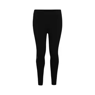 Urban Classics Ladies Lace Striped Leggings Black