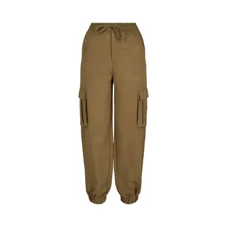 Urban Classics Ladies Viscose Twill Cargo Pants Summerolive S