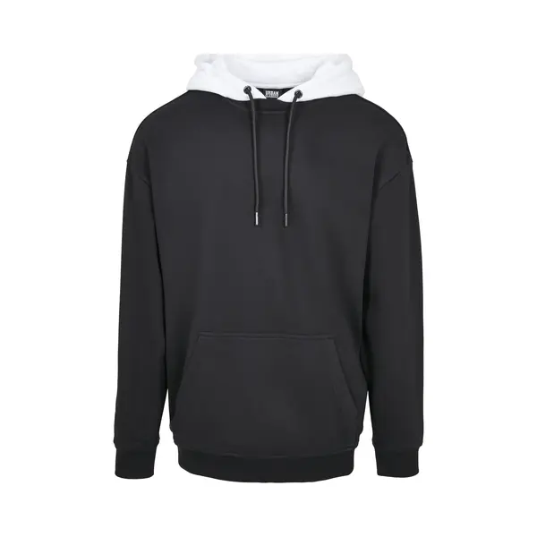 Urban Classics - Oversized Hooded Hoodie/trui - M - Zwart thumbnail