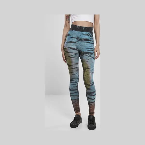 Women's Legging Urban Classics Cotton Tie Dye High Waist thumbnail