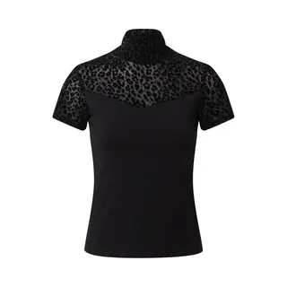 Women's T-shirt Urban Classics Flock Lace Turtleneck (grandes Tailles)