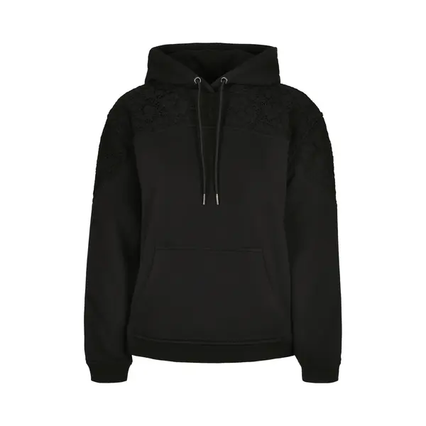 Women's Hooded Sweatshirt Urban Classics Lace Inset thumbnail