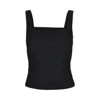 Women's Tank Top Urban Classics Ladies Squard Neckline Rib(Gt)