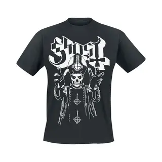 Ghost Pope's Wrath T-Shirt Black