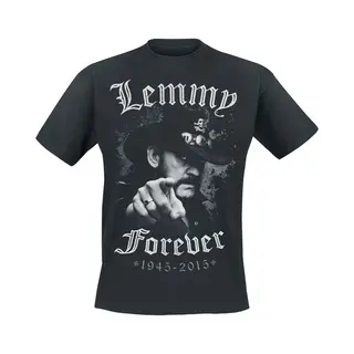 Motörhead Lemmy - Forever T-Shirt Black