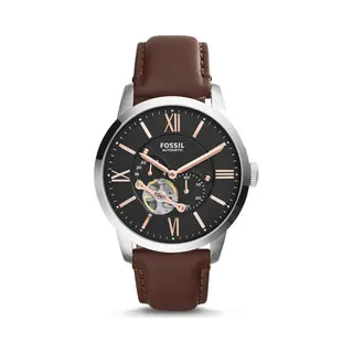Fossil ME3061P horloge Man Mechanisch (autom. wikkeling) Zilver