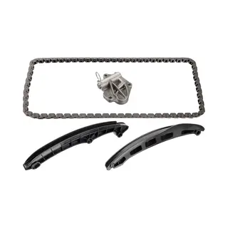 Febi Bilstein 102197 Steuerkettensatz Für Nockenwelle, Mit Gleitschienen Und Kettenspanner, 1 Stück