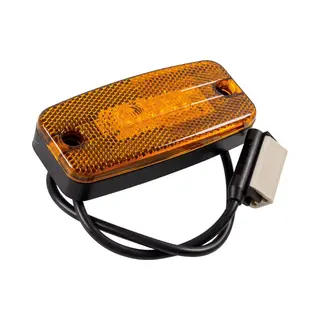 Febi/merkloos Zijmarkeringslamp Oranje Led -12/24 Volt-aanhanger -truck-trailer-Zonder Steun