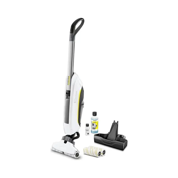 Kärcher Fc 5 Cordless Premium Steelstofzuiger Batterij/Accu Droog en nat Zakloos 0,2 l 460 W Wit thumbnail