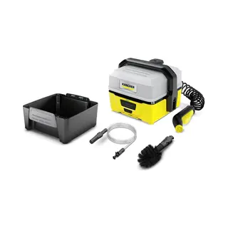 Kärcher Oc 3 + Adventure Hochdruckreiniger Kompakt Akku 120 l/h Schwarz, Gelb