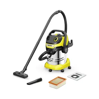Kärcher Wd 5 S V-25/5/22 Edelstahl, Schwarz, Gelb 25 l 1100 W