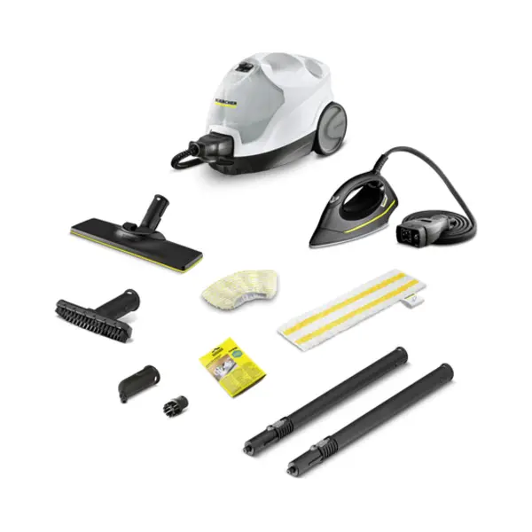 Kärcher Sc 4 EasyFix Iron Cilinder-stoomreiniger 0,8 l 2000 W Zwart, Wit thumbnail