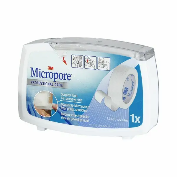 Micropore 3m 12, 5mmx9, 1m Nieuwe Dispenser 1530p-0d thumbnail