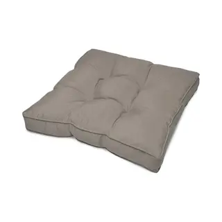 Beautissu Lounge Garden Chair Cushions 50x50 Cm – 10 Thick Water-Repellent Outdoor Seat Pad Cushions For Garden Chairs Patio Balcony Rattan Recliner