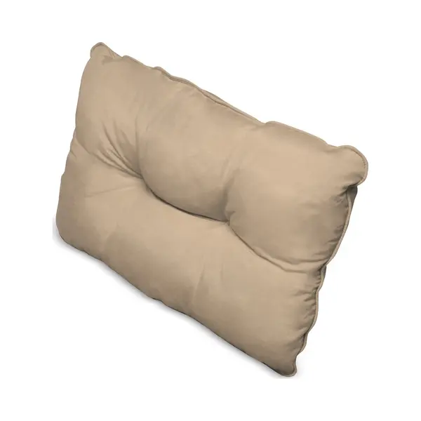 Beautissu Sitzkissen Lounge Kissen Outdoor Rückenkissen Flair Lk, 50x40x12cm, Beige, 50x40x12 Cm – Wetterfest Schmutzabweisend Polster Für thumbnail