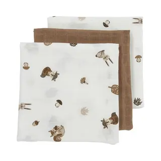 Luiers Meyco Forest Animals Toffee 3-pack