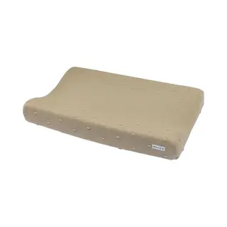 Aankleedkussenhoes Meyco Mini Knots Sand