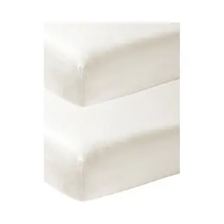 Hoeslaken Meyco 2st. Juniorbed 70x140/150 Offwhite