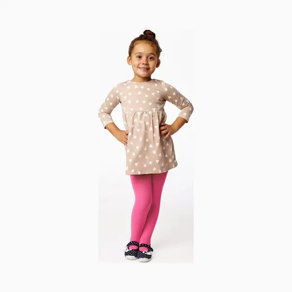 Merry Style Feinstrumpfhose Mädchen Kinder Strumpfhose Balletkleidung Mädchen Microfaser 60 Den WLSS001 (Fuchsia, 92-98) thumbnail
