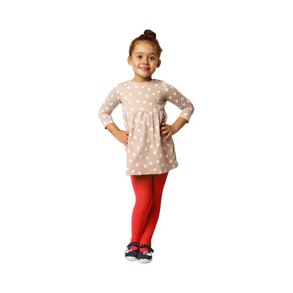 Merry Style Feinstrumpfhose Mädchen Kinder Strumpfhose Balletkleidung Mädchen Microfaser 60 Den WLSS001 (Rot, 92-98) thumbnail