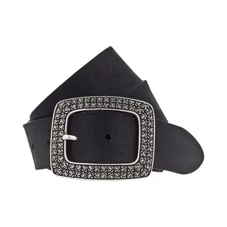 Vanzetti, Damen, Gürtel, Gürtel Leder, Schwarz