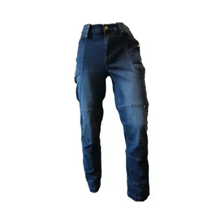 Terrax, Werkbroek, Denim Werkbroek Maat 54 Jeans (54)