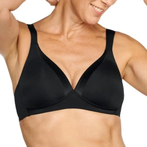 Naturana Bh Damen Ohne Bügel Cup A-D 100% Angenehm Dank Extra Softer Schalen I Bh Ohne Bügel Mit Nahtlosen Cups - Ideal Unter Blusen & T-Shirts thumbnail