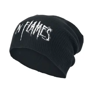 In Flames Beanie - Logo - Zwart