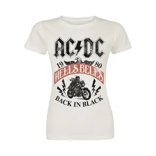 Ac/Dc Hells Bells T-Shirt Off White