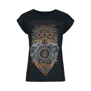 Powerwolf Crest Wolves T-Shirt Black