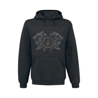 Powerwolf Crest Wolves Hoodie Black