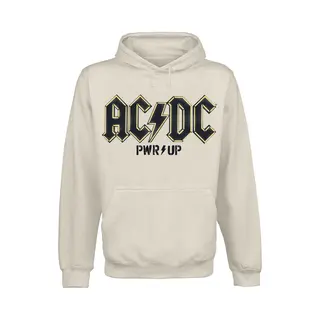Ac/Dc Pwrup Angus Devil Kapuzenpullover Beige In L