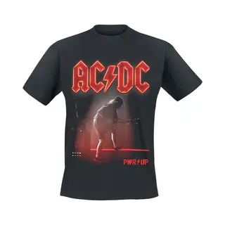Ac/Dc Pwr Up Angus Live T-Shirt Black