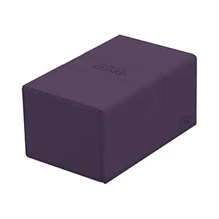 Twin Flip`n`Tray 160+ XenoSkin Monocolor Purple (Ultimate Guard) (Storage Box)