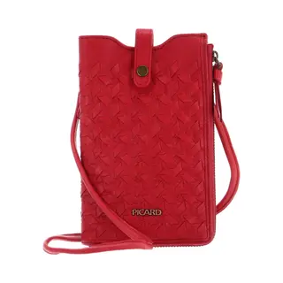 Picard, Damen, Handtasche, Umhängetasche Lara 1 1176, Rot