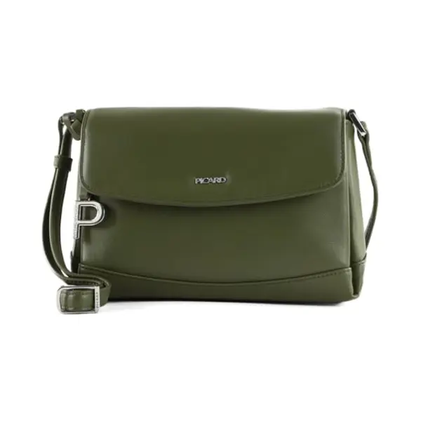Picard Leren Schoudertas Really Shoulder Bag Olive Olijfgroen thumbnail