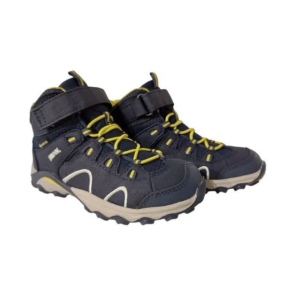 Meindl Wandelschoen Lucca Junior Mid Gtx 2106 68 Donkerblauw Geel thumbnail