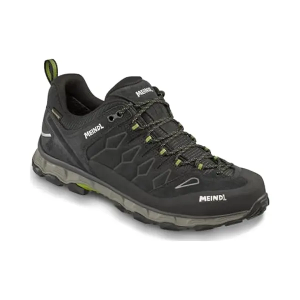 Meindl Lite Trail Gtx Wandelschoen - Heren Waterdichte Lage Wandelschoenen - Noir / Gelb thumbnail