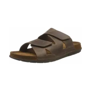 Rohde Herren Easys Pantoletten Hausschuhe Sandale 5914 Braun, Schuhgröße, 45 Eu