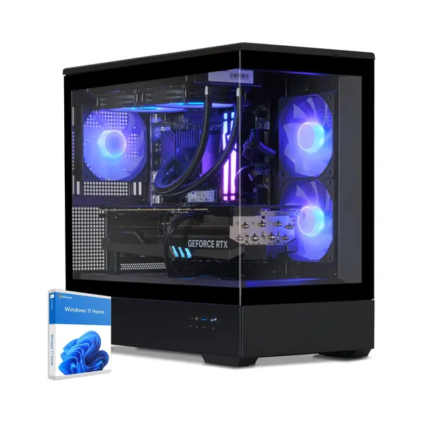 Sedatech Ultimate Gaming Pc - UCCA836I1I1HF (2000 Gb, 64 Gb, Amd Ryzen 7 9800X3D, GeForce Rtx 5080), Pc, Schwarz thumbnail