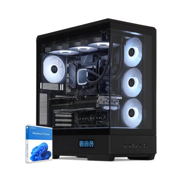 Sedatech Ultimate Gaming Pc - UCCO849I2I1HF (4000 Gb, 128 Gb, Intel Core I9-14900KF, GeForce Rtx 5090), Pc, Schwarz thumbnail