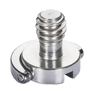 Walimex Pro 2X Kamera Befestigungsschrauben 1/4 Zoll, Kameraschrauben Aus Edelstahl, Kamera Schraube Für Schnellwechselplatte, Stativkopf, Kugelkopf