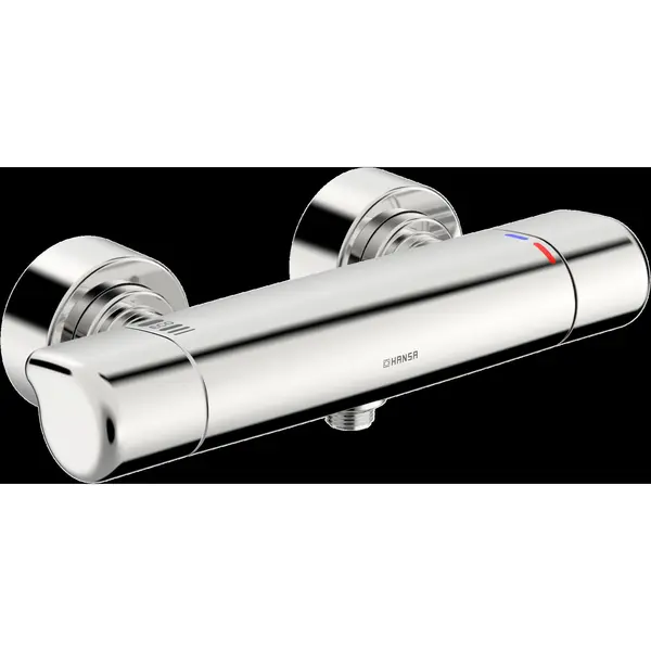 Hansa Dusch-Thermostat Hansacare Ap, S-Anschlüsse Verdeckt, Chrom thumbnail