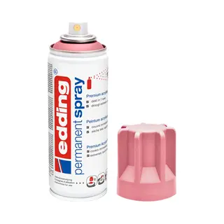 Edding 5200 Spuitverf In Spuitbus - Classy Mauve Mat - 1 Stuk - 200 Ml Verf - Direct Dekkend – 0, 7-1 M2 Oppervlak - Acrylverf Voor Het Lakken En