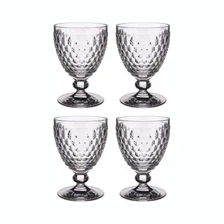Villeroy & Boch Rotweinglas Boston, Kristallglas, Spülmaschinengeeignet, Transparent, Motiv, Boston, Höhe, 13.2cm