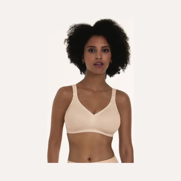 Anita Leni - Damen Komfort-Bh - Ohne Bügel – Nahtloser Soft-Bh Mit Doppellagigen Cups, Komfortträgern Und Starker Stützwirkung Für Große Cups thumbnail